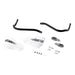 Zeta Armour XC Handguard Kit for 22.2mm Handlebars - Black / White