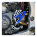 Zeta Drive Cover- Honda CRF250R '04-'09, CR250R '02-, Yamaha YZ125 '06- - Blue