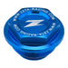 Zeta Rear Brake Reservoir Cover - Brembo KTM / Husqvarna / GasGas - Blue