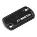 Zeta Front Brake Reservoir Cover - Honda CR / CRF, Kawasaki KX450 - Black