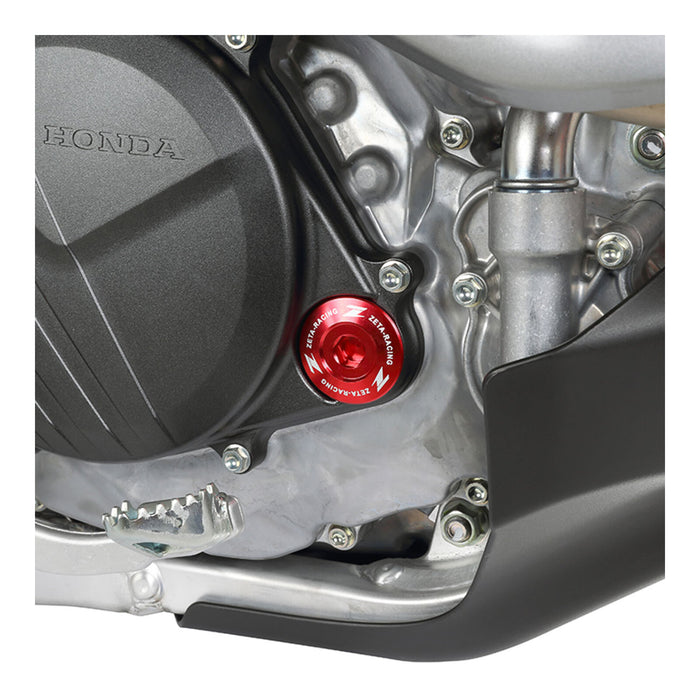 Zeta Engine Plug Kit- Honda CRF250R '10-'17, CRF450R/X, CRF150R - Red
