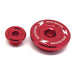 Zeta Engine Plug Set - Suzuki RM-Z250 ('07-), RM-Z450 ('05-) - Red