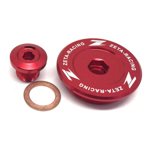 Zeta Engine Plug Set - Suzuki DR-Z400S / DR-Z400SM ('00-) - Red