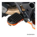 Zeta Adventure Foot Pegs - KTM - Orange