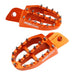 Zeta Aluminium Foot Pegs - KTM SX (-'15) - Orange