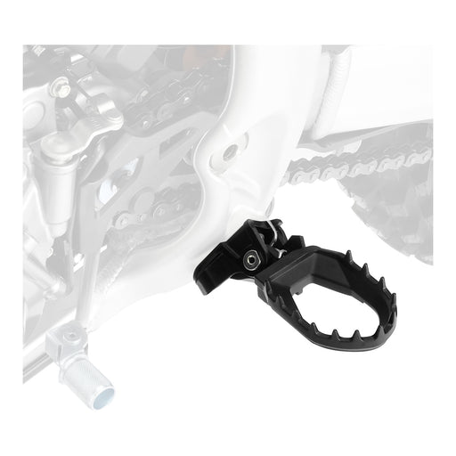 Zeta Max Foot Pegs - Honda CRF250R - Black