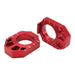 Zeta Rear Axle Block - Honda CR ('02-), CRF / CRF-X ('02-) - Red