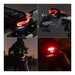 Zeta LED Line Tail Holder Kit- Honda CRF450L '19-, CRF450RL '21- - Red