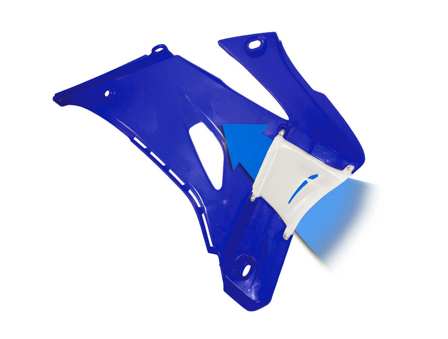 PF RAD SHROUD BLU YZF 06-09 AL