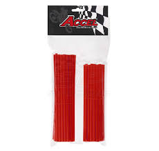 ACCEL SPOKE SKINS - RED