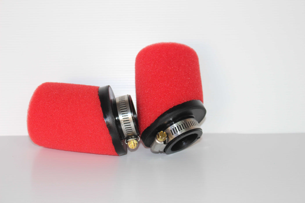 UNIVERSAL POD FILTER 32 X 100 X 72MM ANGLED RED