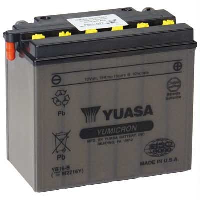 YUASA 12 VOTL YUMICRON BATTERY YB16-B