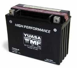 YUASA HIGH PERFORMANCE SUPER MF BATTERY YTX24HL-BS