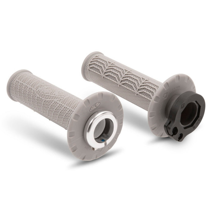 Motion Pro DirtControl V2 Lock-On Grips, Made by ODI, Gray **
