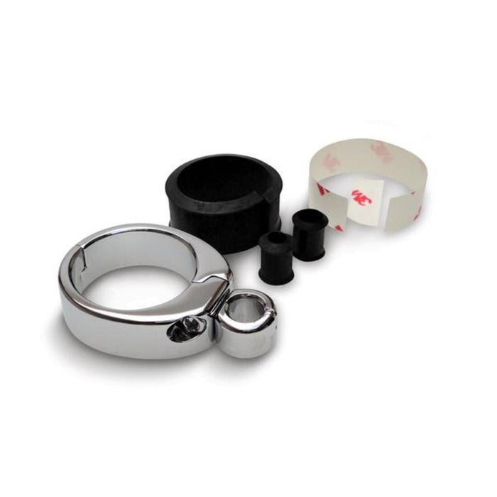 Motion Pro Cable Clamps, 1 1/4"-1 1/2" Single Throttle/Clutch, Chrome