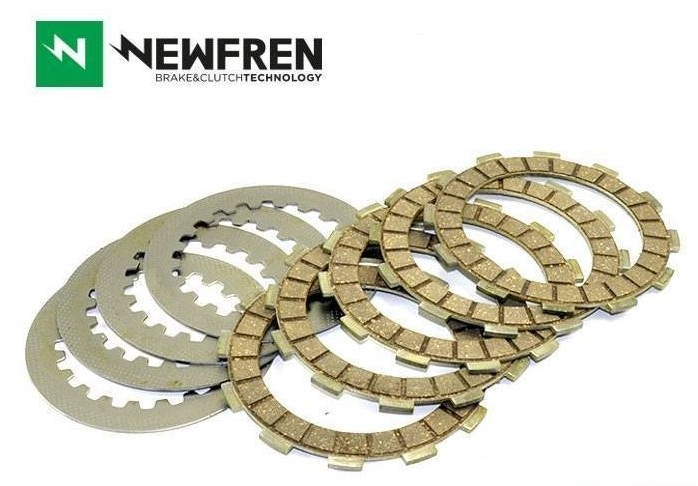 NewFren Clutch Kit Fibres & Steels - SUZUKI RM80 1987-1988