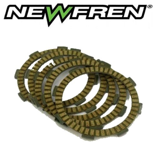 NewFren - Clutch Kit - Fibres & Steels Kawasaki KDX250/KX250 1991-95
