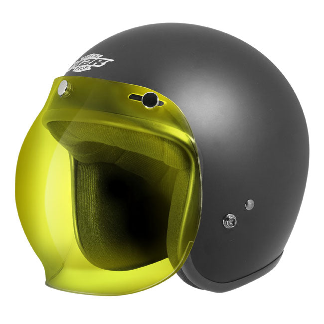 M2R B2 Bubble Helmet Visor -  Yellow