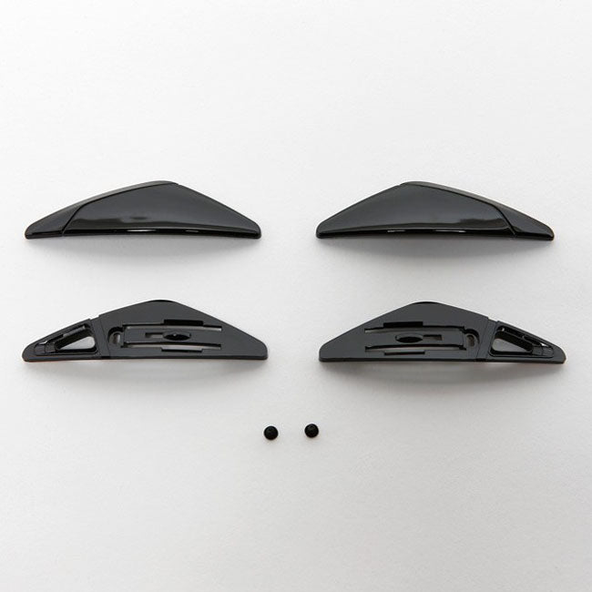 Shoei NXR Upper Air Intake Vents (Sides) - Matte Black