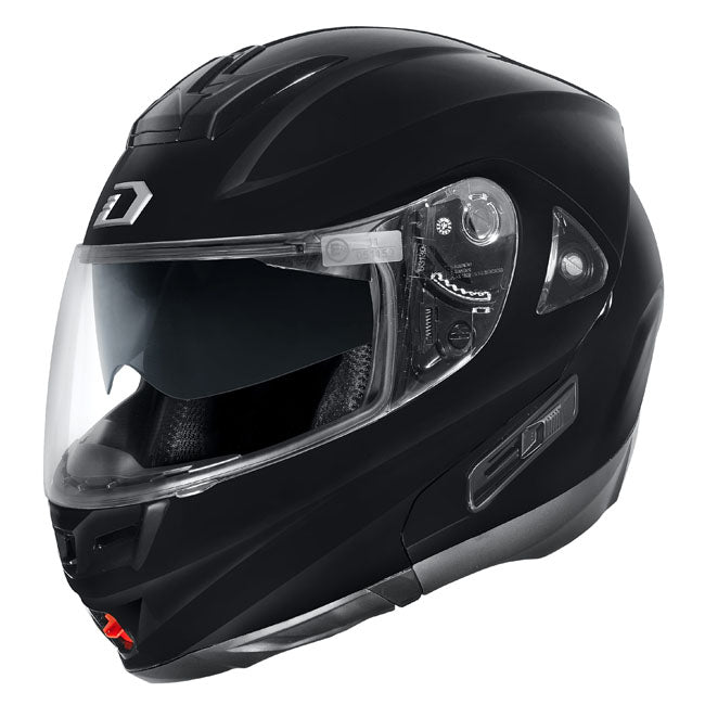 Dririder Compass TA903 Motorcycle Modular Helmet - Black/S