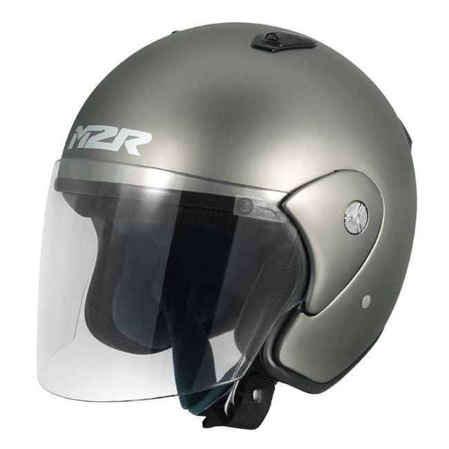 M2R 290 Helmet Titanium / S