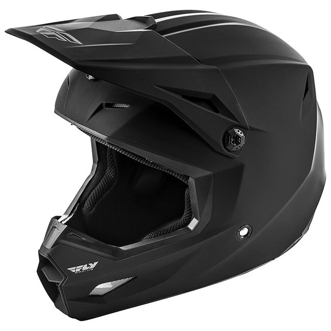FLY Kinetic Helmet - Matte Black YL