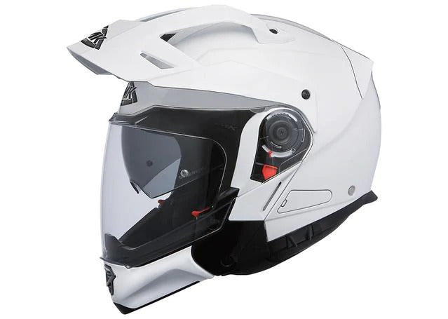 SMK Hybrid Evo Helmet - White (GL100)/XS
