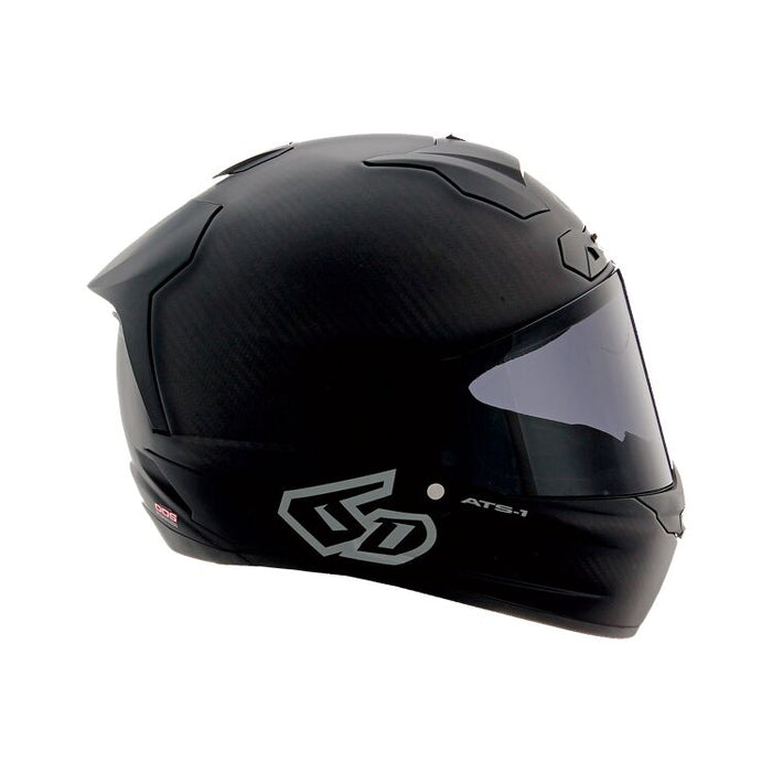 6D ATS-1R Helmet - Solid Matte Black/LG