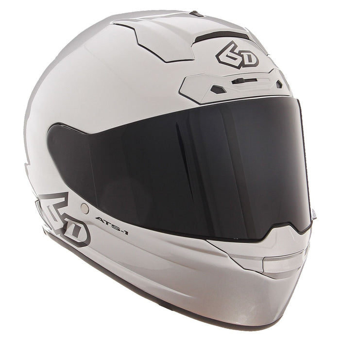6D ATS-1R Helmet - Solid Gloss Silver/Md