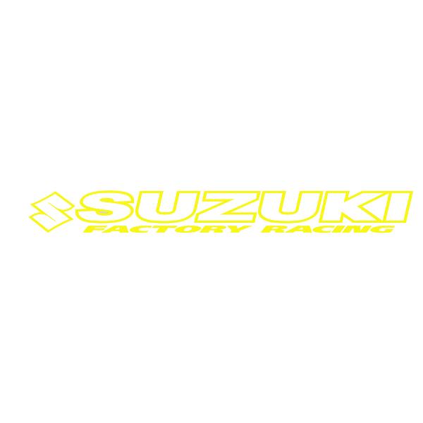 Sticker Racing SUZUKI Yellow 930 x 110