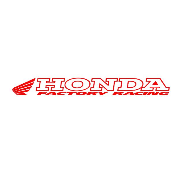 Sticker Racing HONDA Red 930 x 110