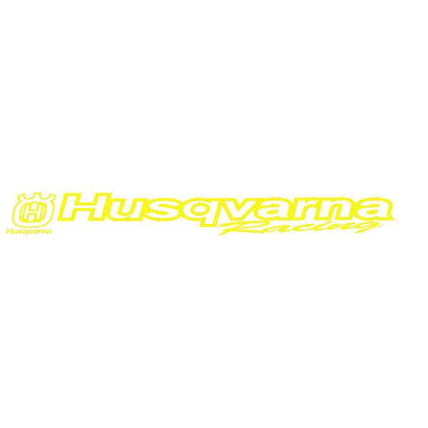 Sticker Racing Husqvarna Yellow 930 x 1