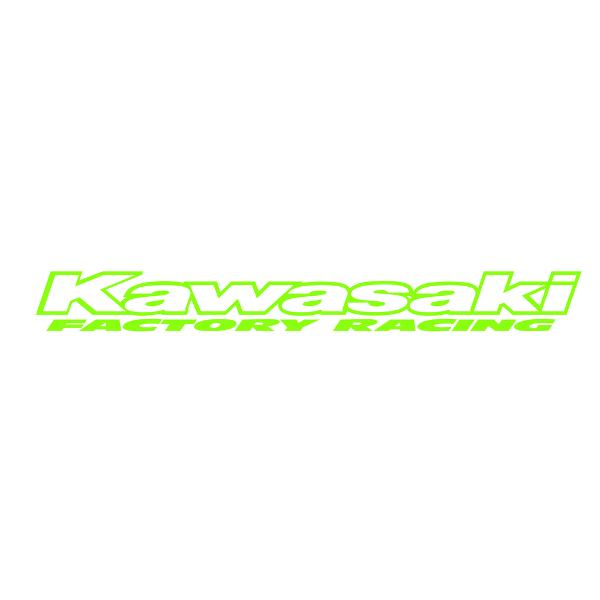 Sticker Racing KAWASAKI Green 930 x 110