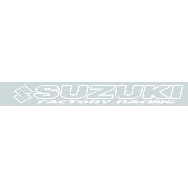 Sticker Racing SUZUKI White 930 x 110