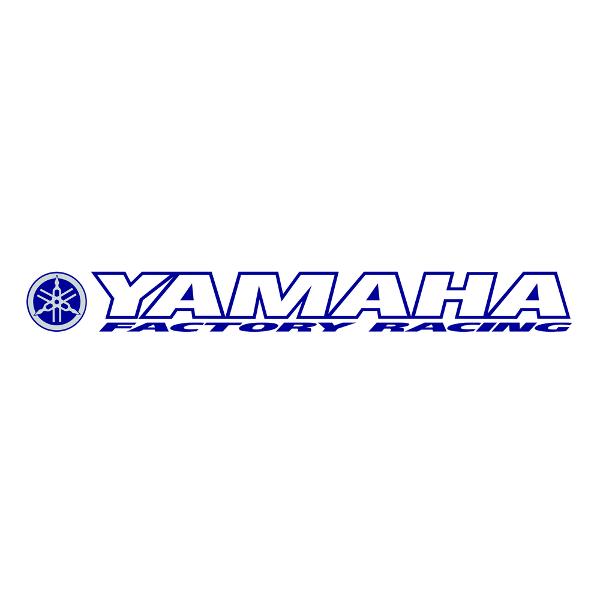 Sticker Racing YAMAHA Blue 930 x 110