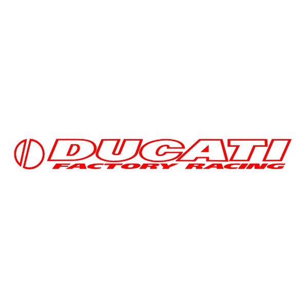 Sticker Racing Ducati Red 930 x 110