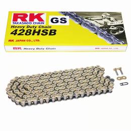 RK Racing 428H x136L 428HSB H/Duty Chain Gold