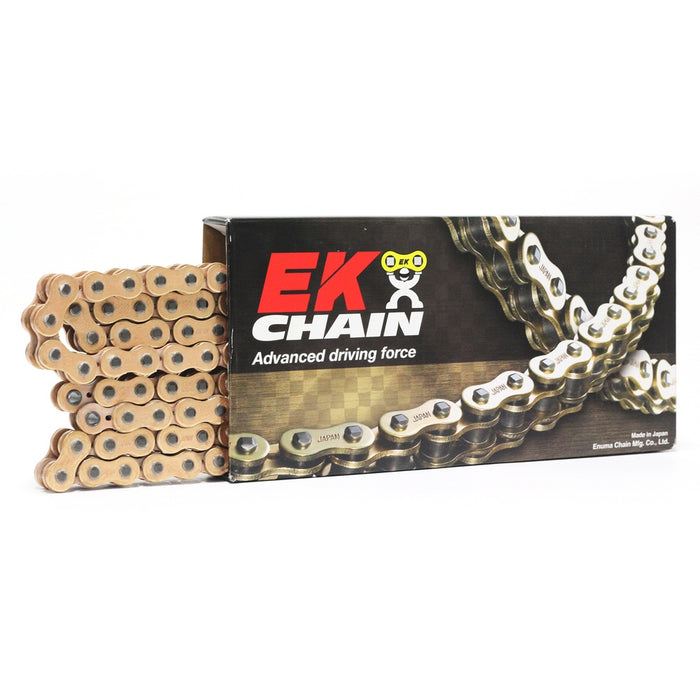 EK Chain EK 420 H/Duty Motocross Chain Gold 136L