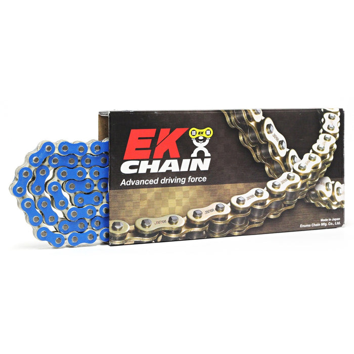EK Chain EK 428 H/Duty Motocross Blue Chain 136L