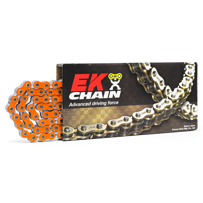 EK Chain EK 428 H/Duty Motocross Orange Chain 136L