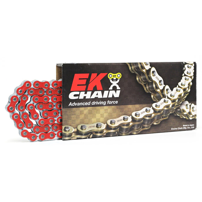 EK Chain EK 520 QX-Ring Red Chain 120L