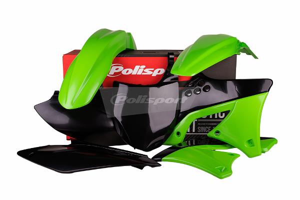 Polisport MX Kit Kawasaki KX250F 09-12 OEM12 G05 Black