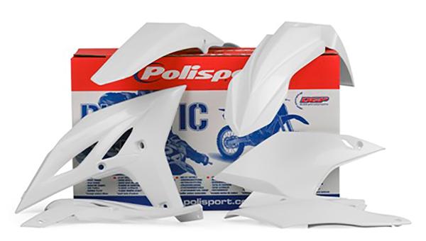 Polisport Mx kit Yamaha wrf450 12-13 White