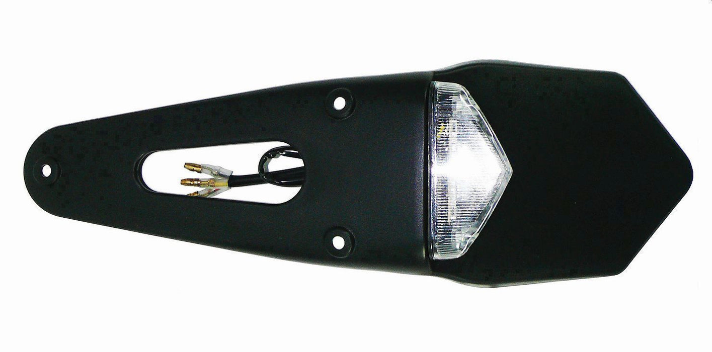 Kustom Hardware LED Taillight Extension with Number Plate Light (Clear Len)