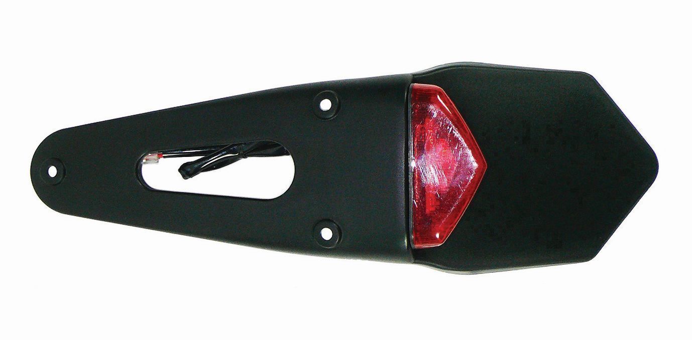 Kustom Hardware LED Taillight Extension with number plate light ( Red Len )