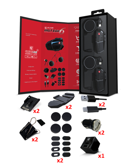 Uclear Motion 6 Bluetooth Audio System Dual Pack