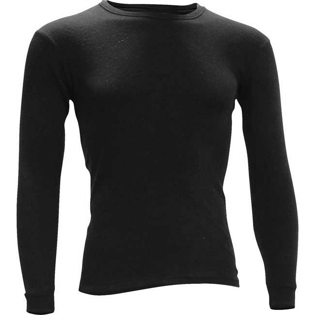 Dririder Thermal Shirt - Black/Small