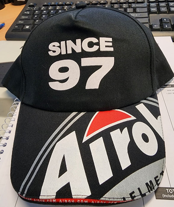 Airoh Motorcycle Cap - Black Logo