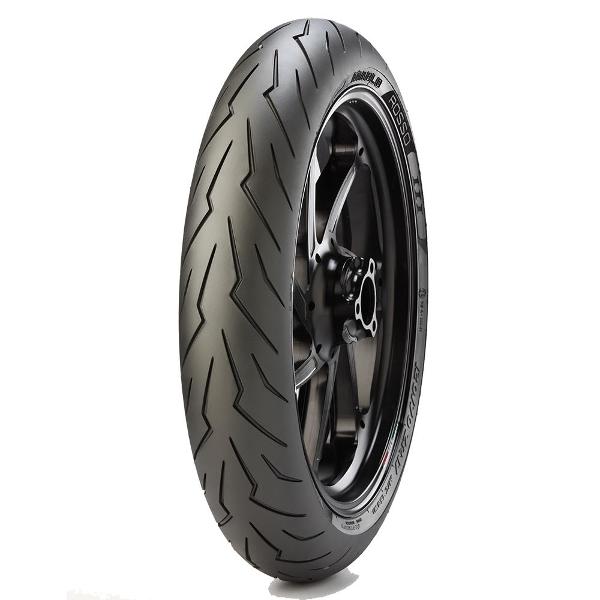 Pirelli Diablo Rosso III Motorcycle Front Tyre  - 120/60ZR-17 M/C (55W)