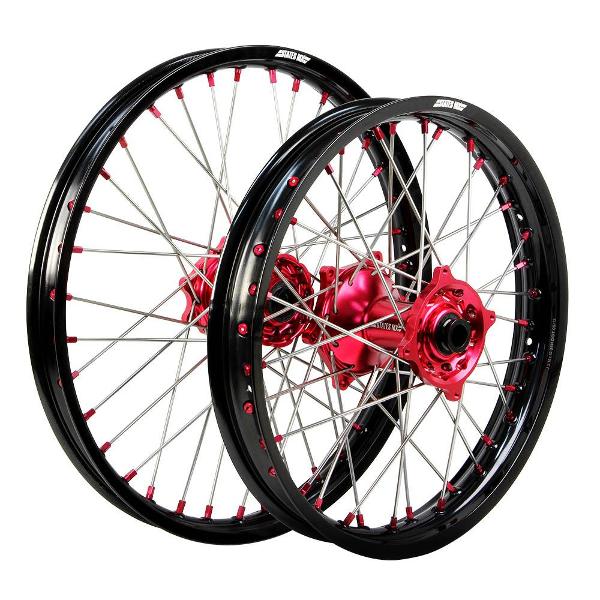 STATES MX Wheel Sets HONDA Black/Red